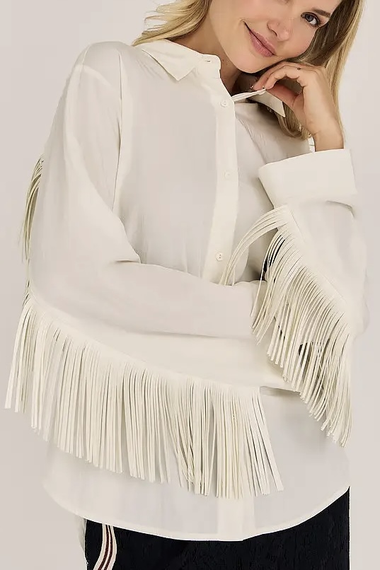 A-View - Angeline Shirt Off White - 3