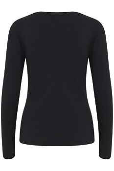 BYPAMILA LS TSHIRT Black