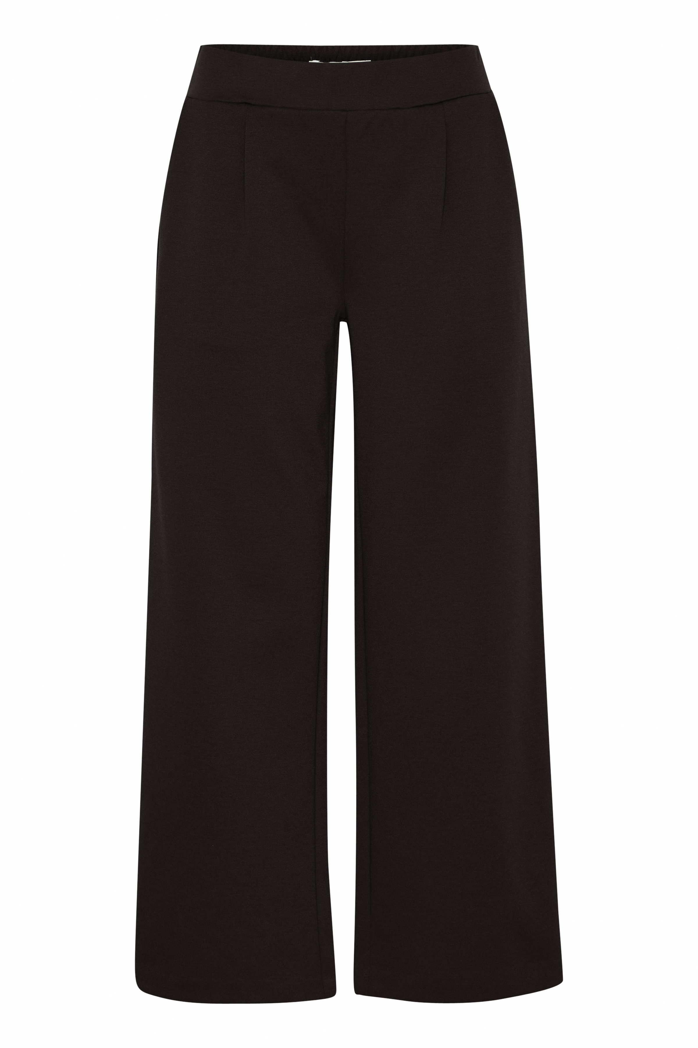 BYRIZETTA WIDE PANTS CROPPED M Black