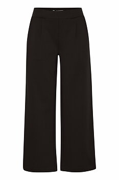 BYRIZETTA WIDE PANTS CROPPED M Black