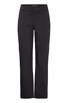 BYDIXI STRAIGHT PANTS Black