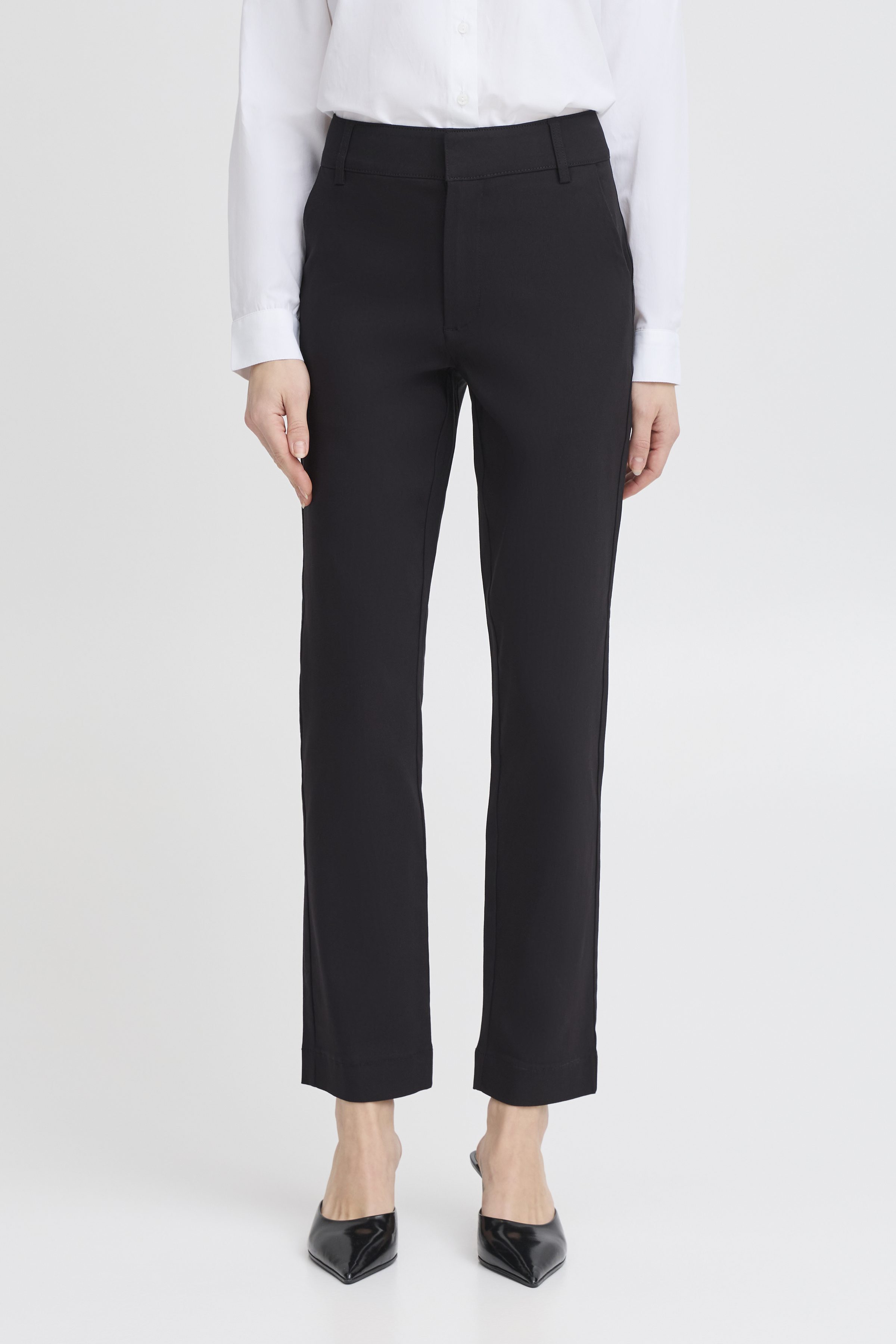 BYDIXI STRAIGHT PANTS Black - 10