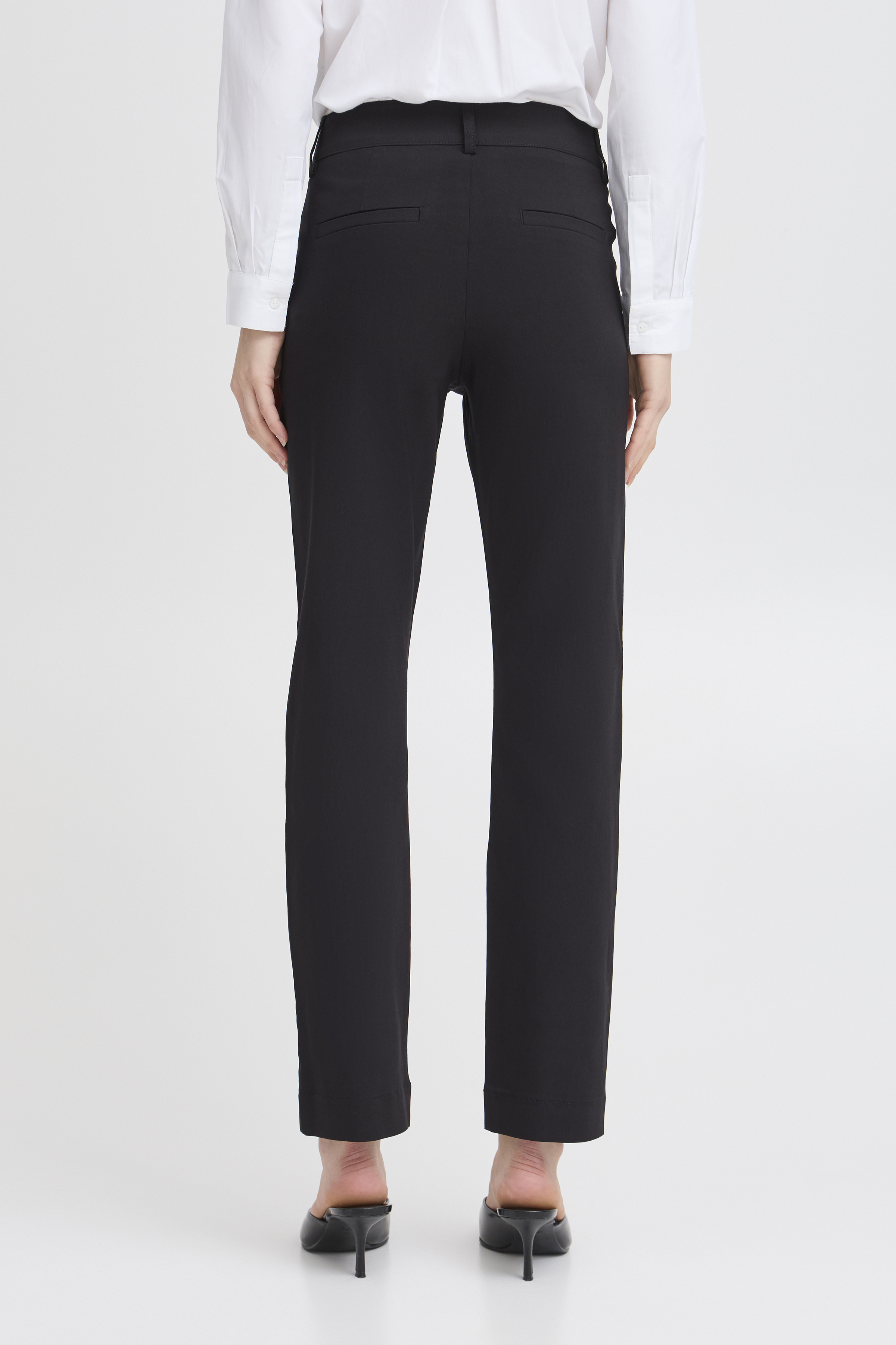 BYDIXI STRAIGHT PANTS Black - 11