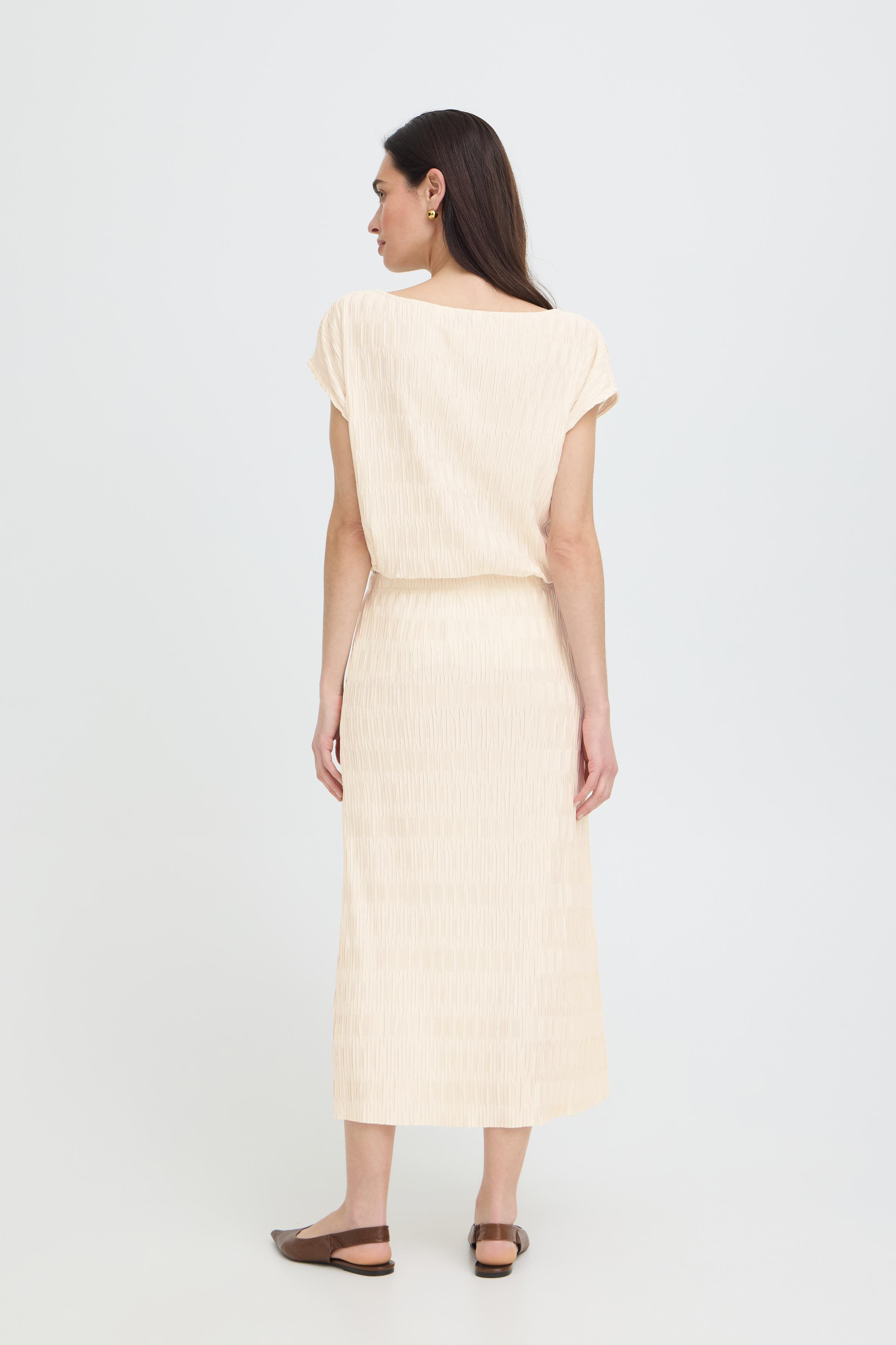 BYUVIKA SKIRT Birch - 2