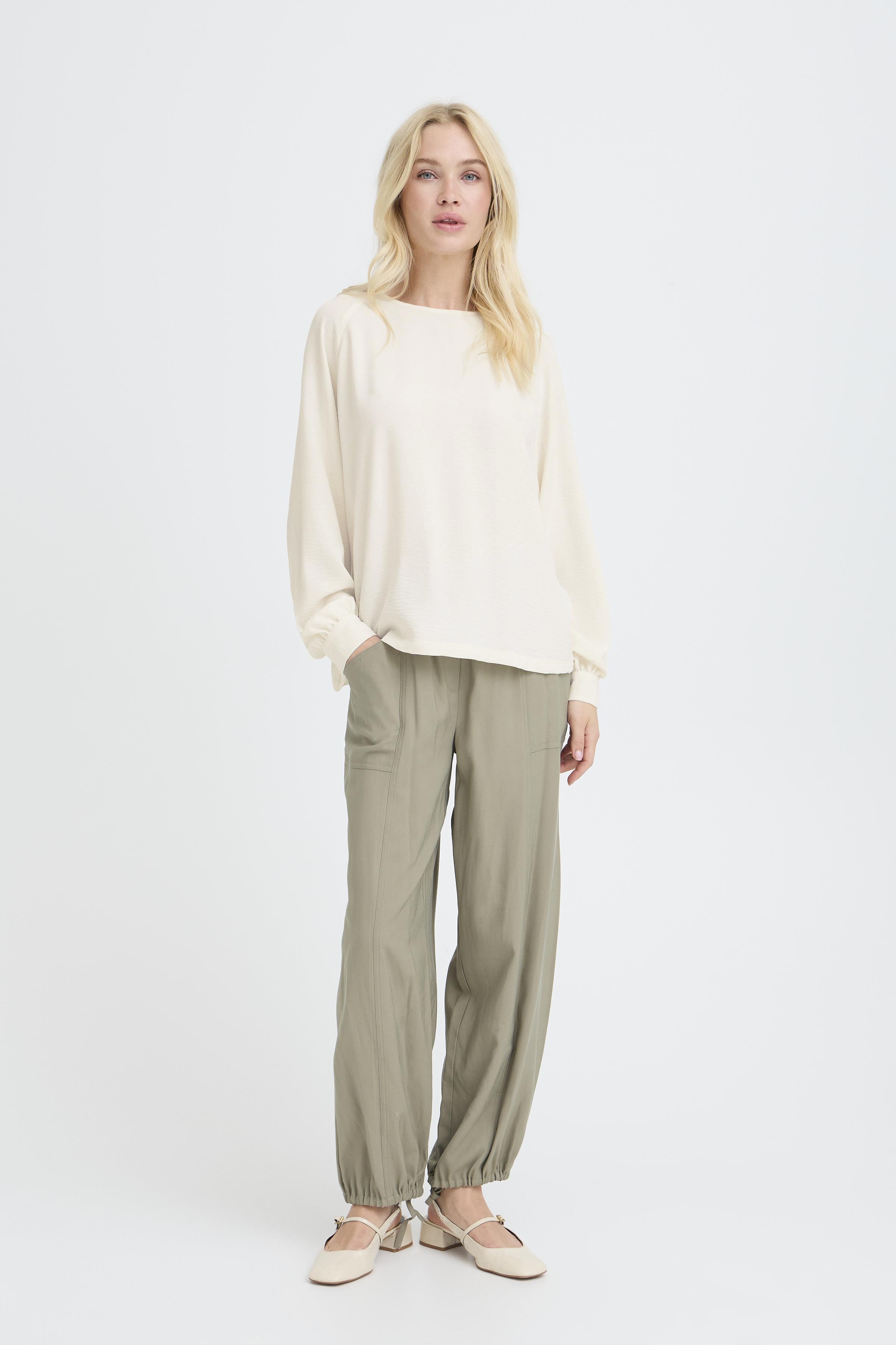 BYILIRIDA ONECK BLOUSE Birch - 6