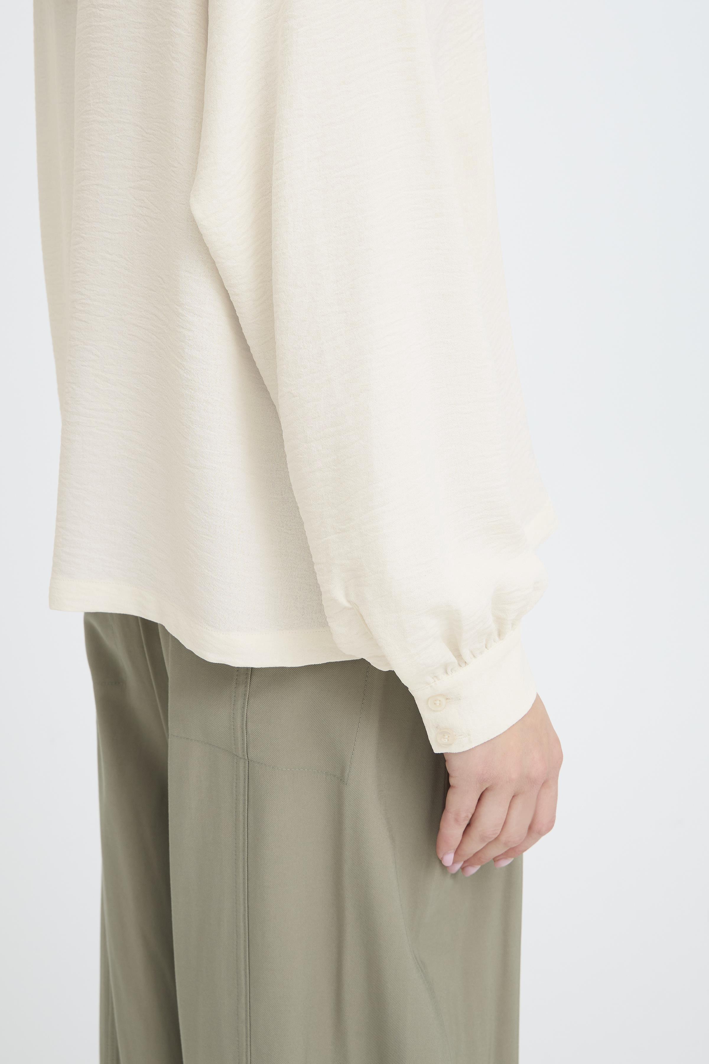 BYILIRIDA ONECK BLOUSE Birch - 5