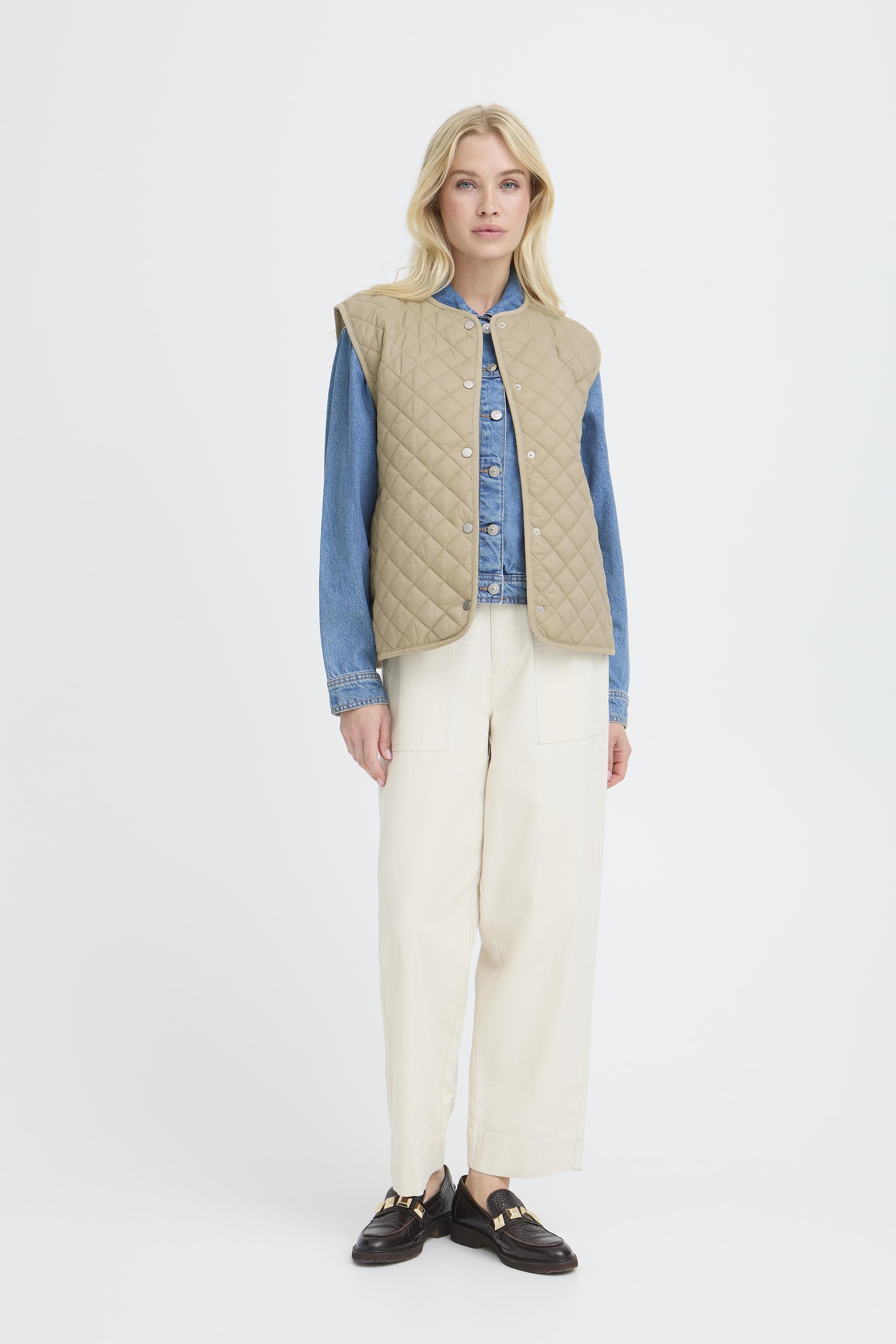 BYBERTA WAISTCOAT 6 Chinchilla - 6