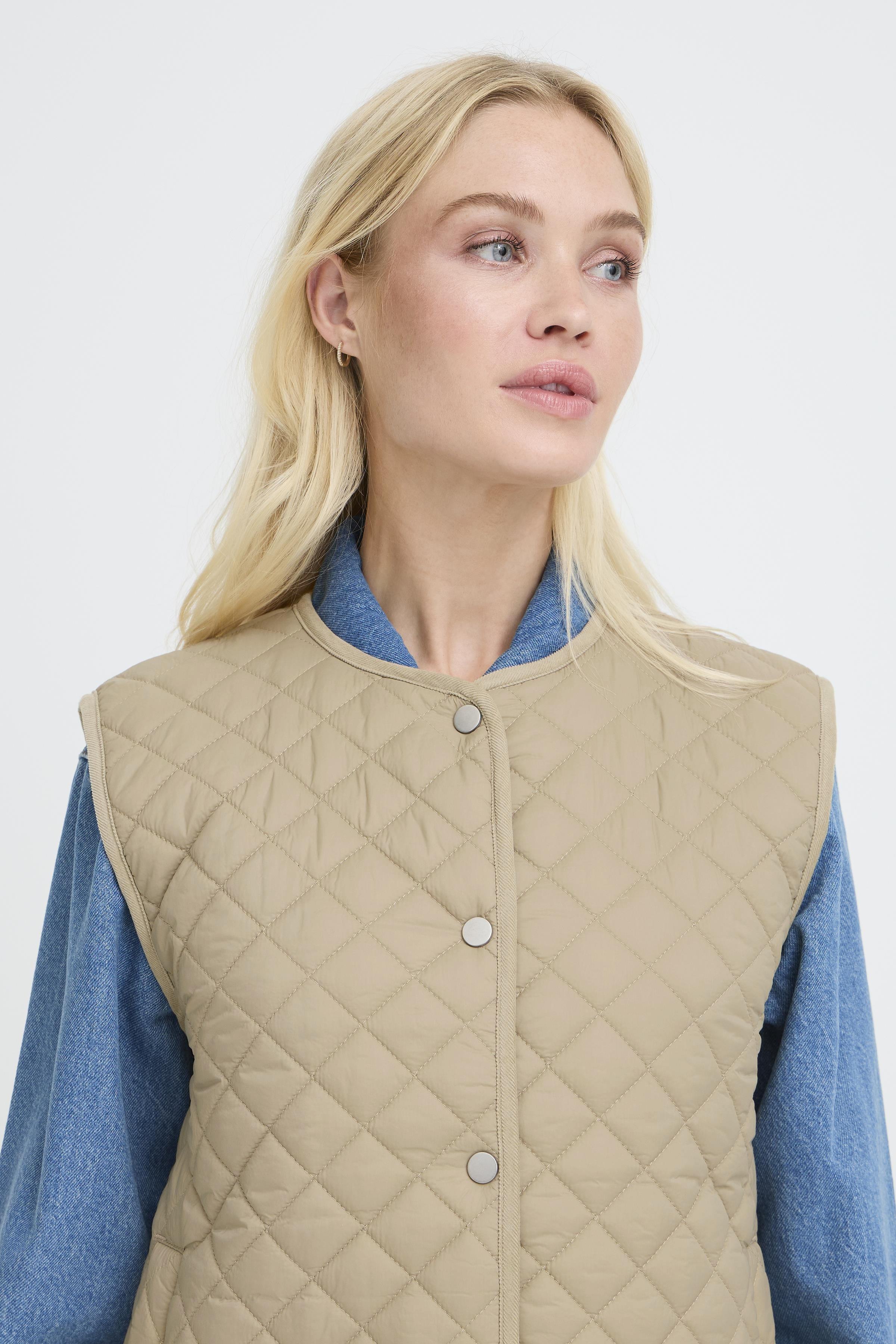 BYBERTA WAISTCOAT 6 Chinchilla - 4