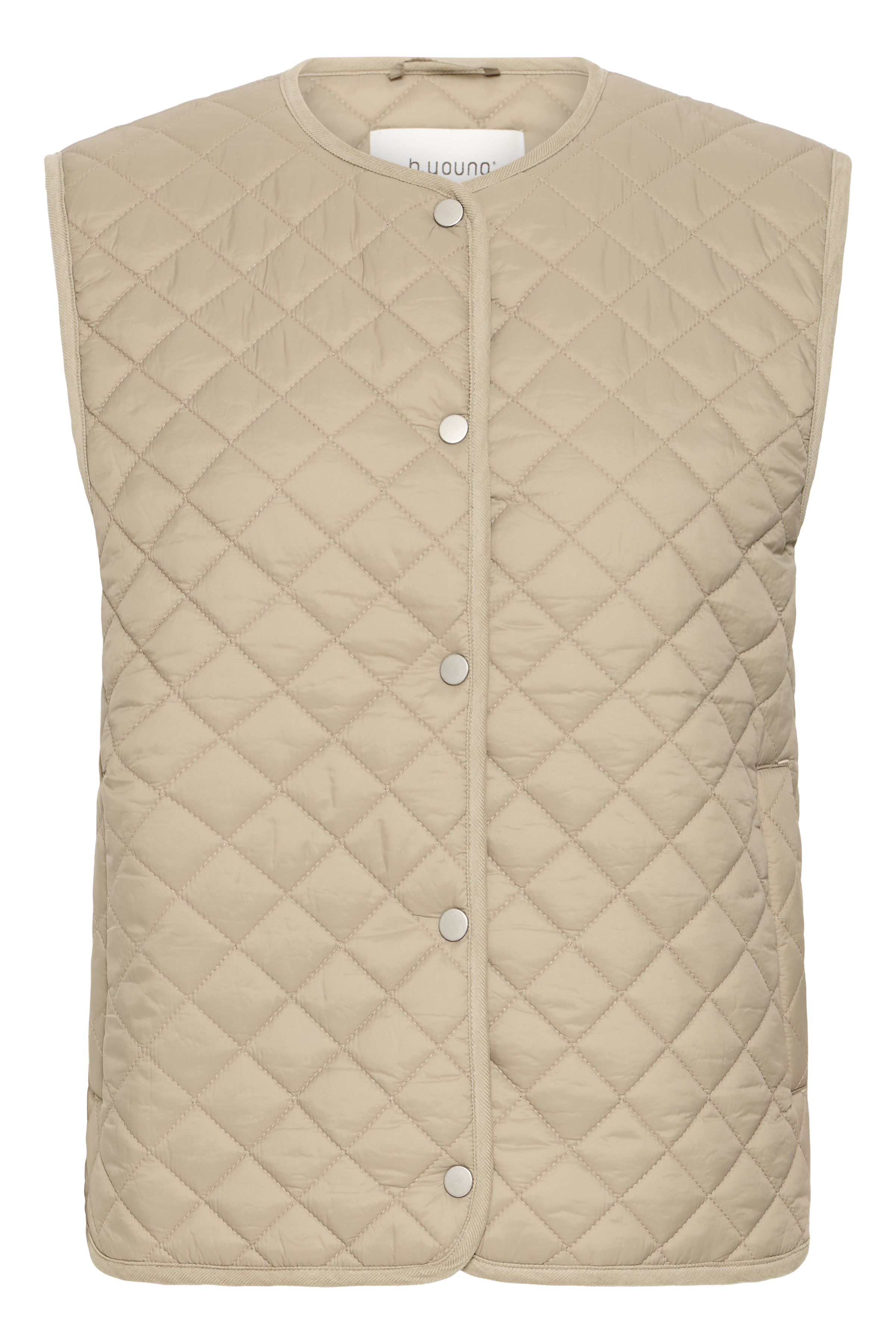 BYBERTA WAISTCOAT 6 Chinchilla