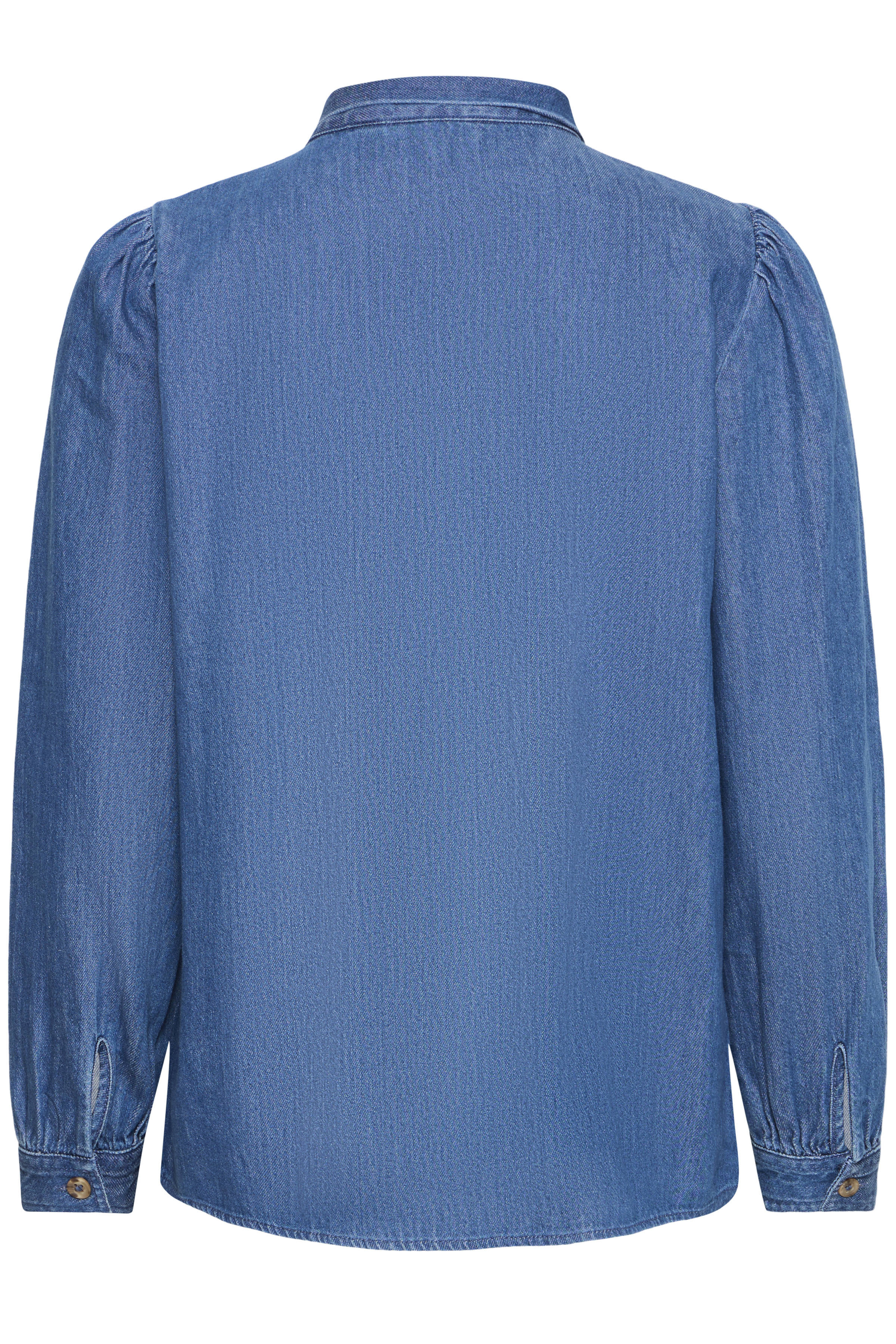 BYKAIRON SHIRT Mid Blue Denim - 2