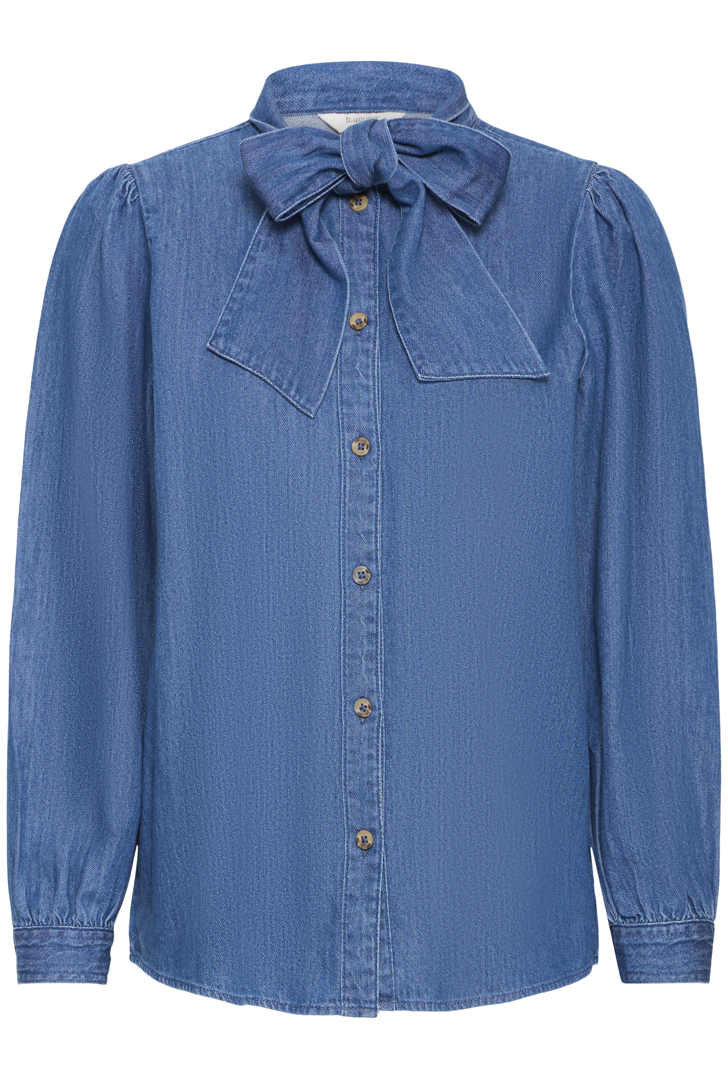 BYKAIRON SHIRT Mid Blue Denim