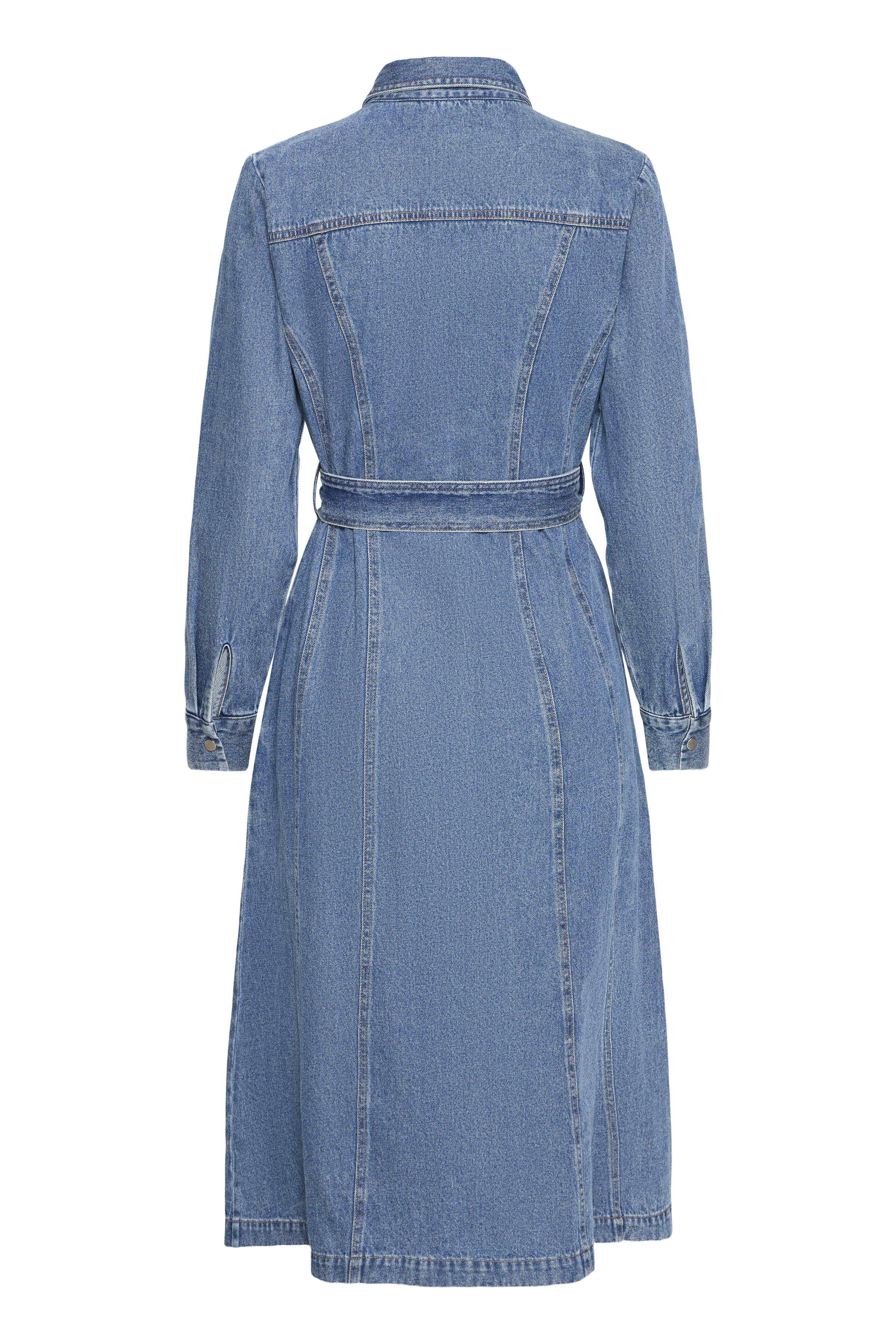 BYKAPUCA DRESS Mid Blue Denim - 2