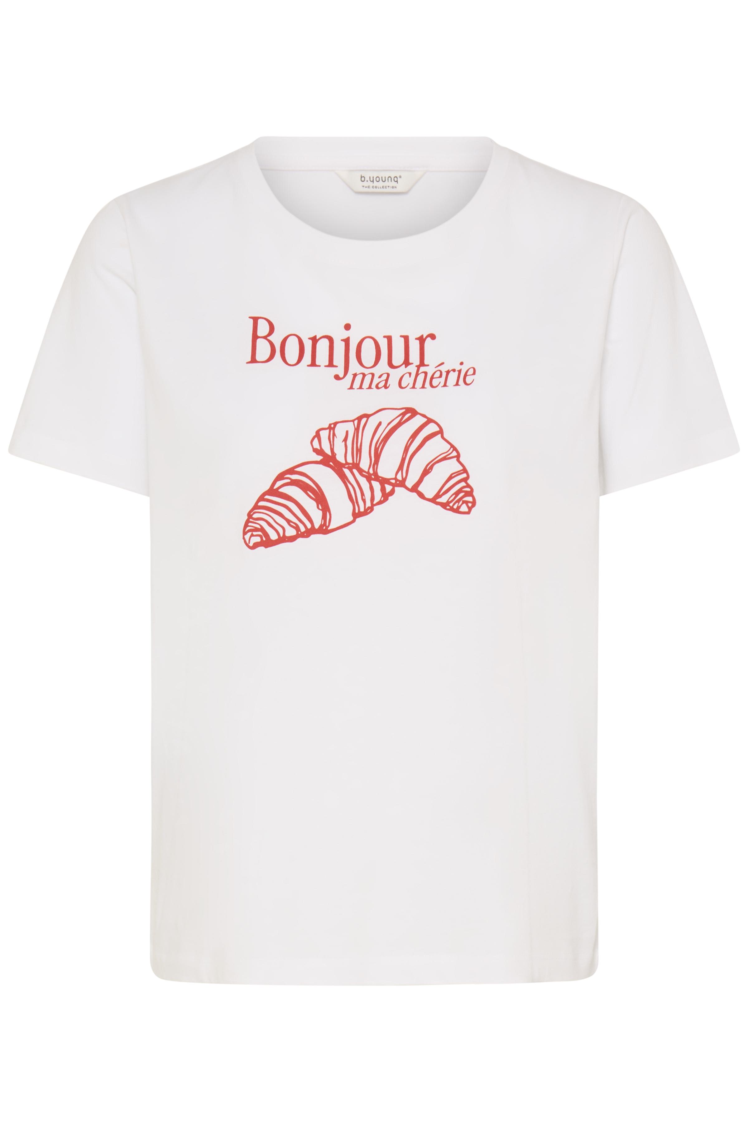BYSOBBE FRONT PRINT TSHIRT BYSOBBE CROSSAINT