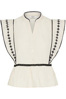 BYIMALLI BLOUSE Birch