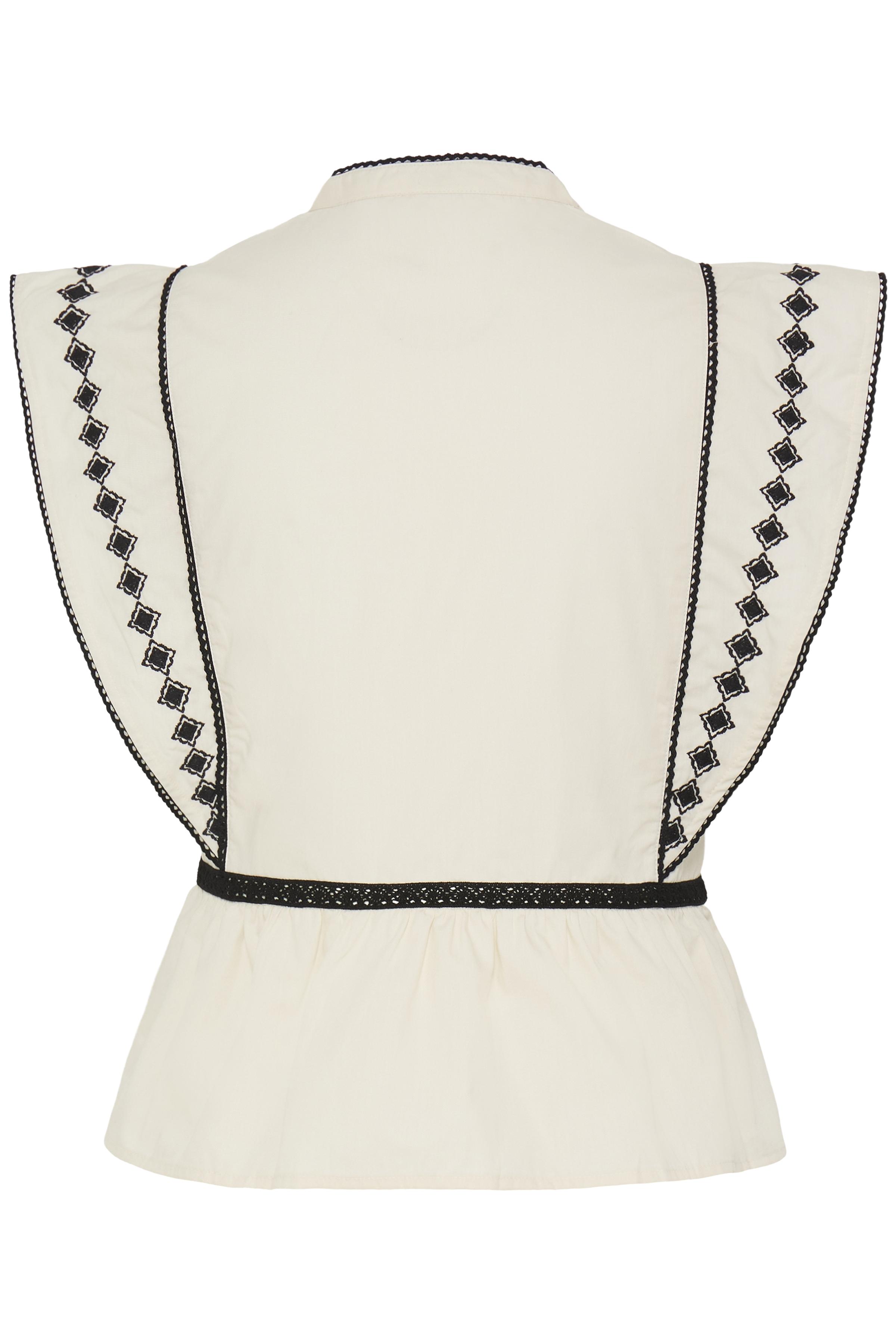 BYIMALLI BLOUSE Birch - 2