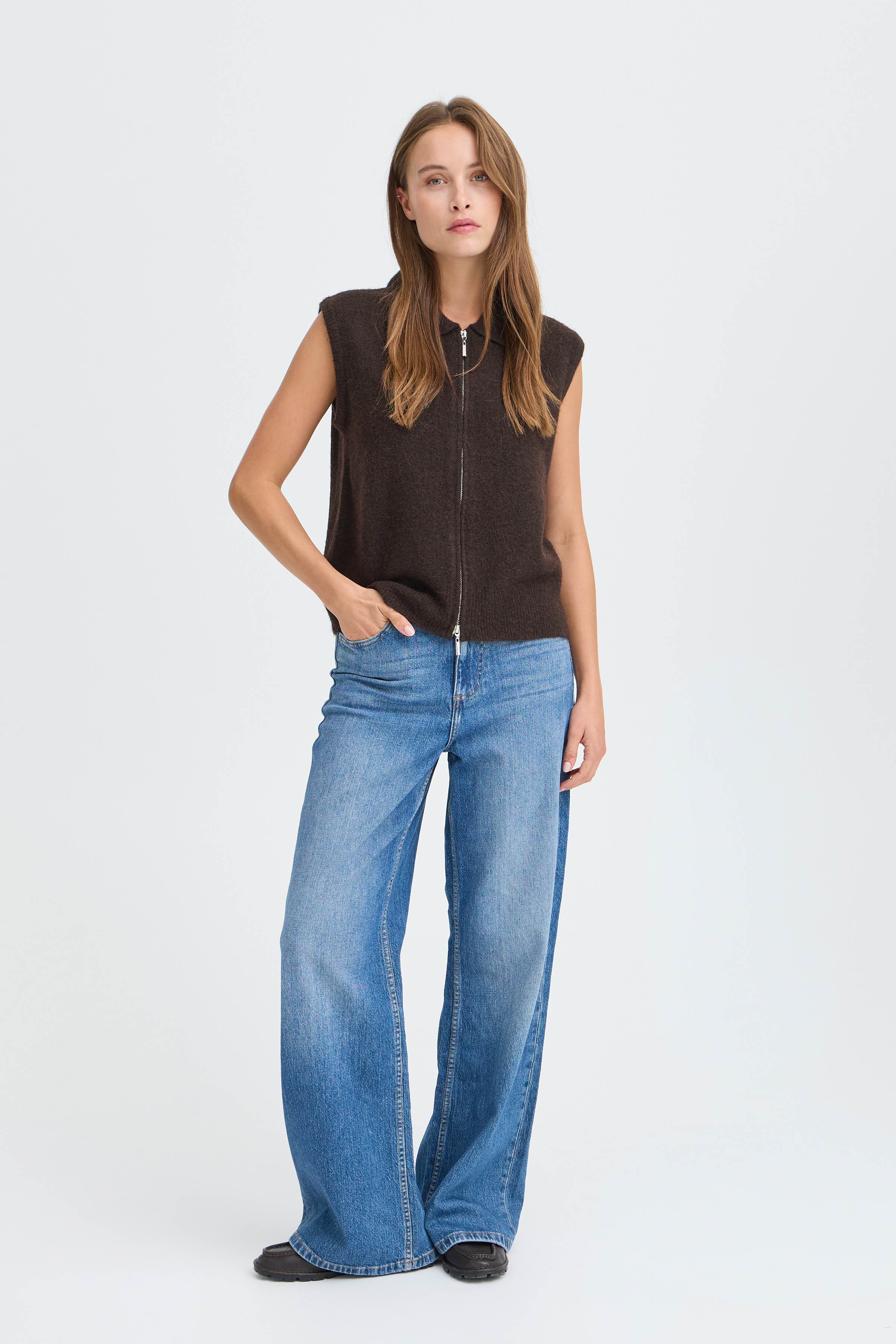 BYOMEA ZIPPER SLIPOVER Java Melange - 5