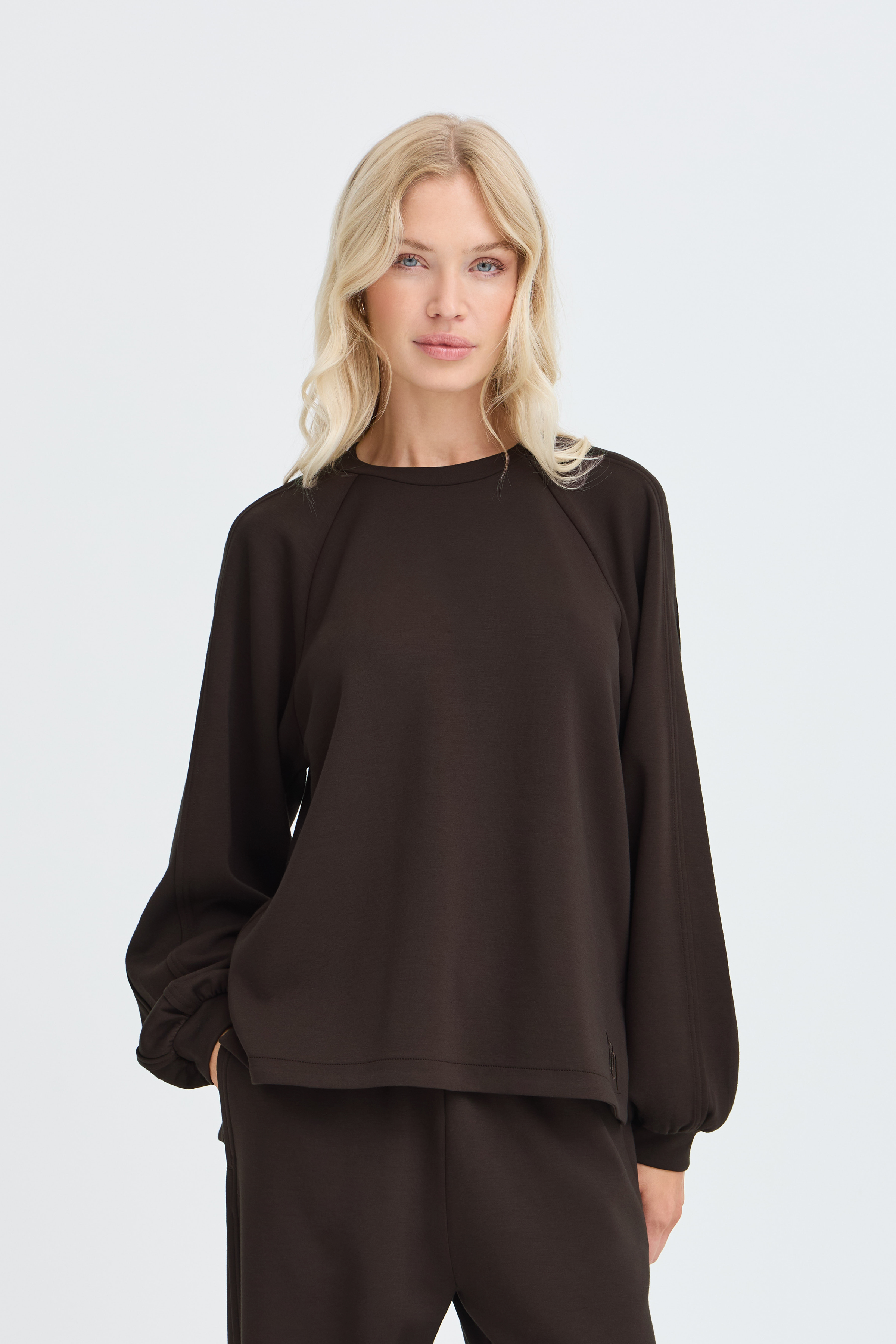 BYPUSTI SLIT SWEATSHIRT 2 Java - 7