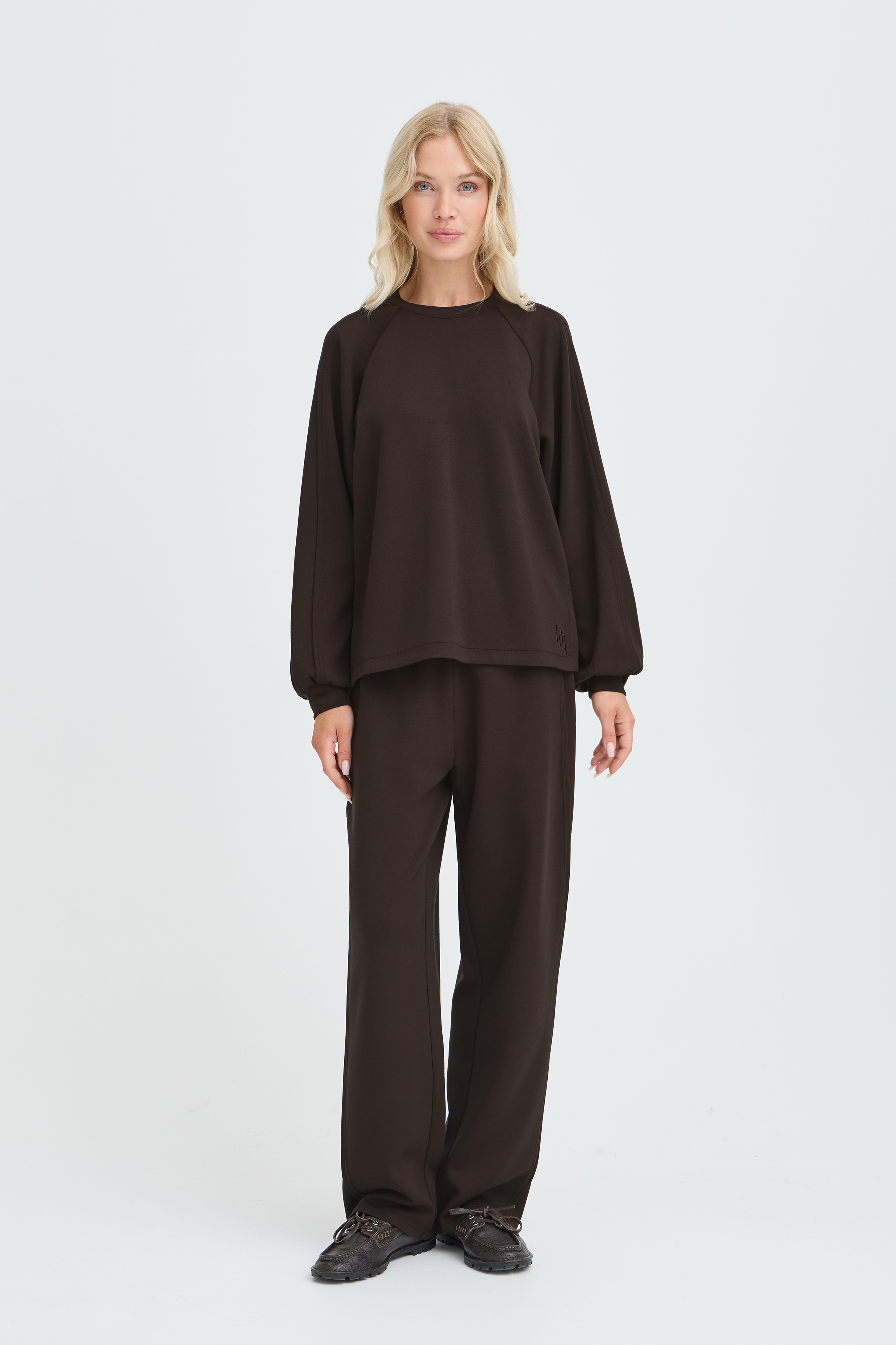 BYPUSTI SLIT SWEATSHIRT 2 Java - 6