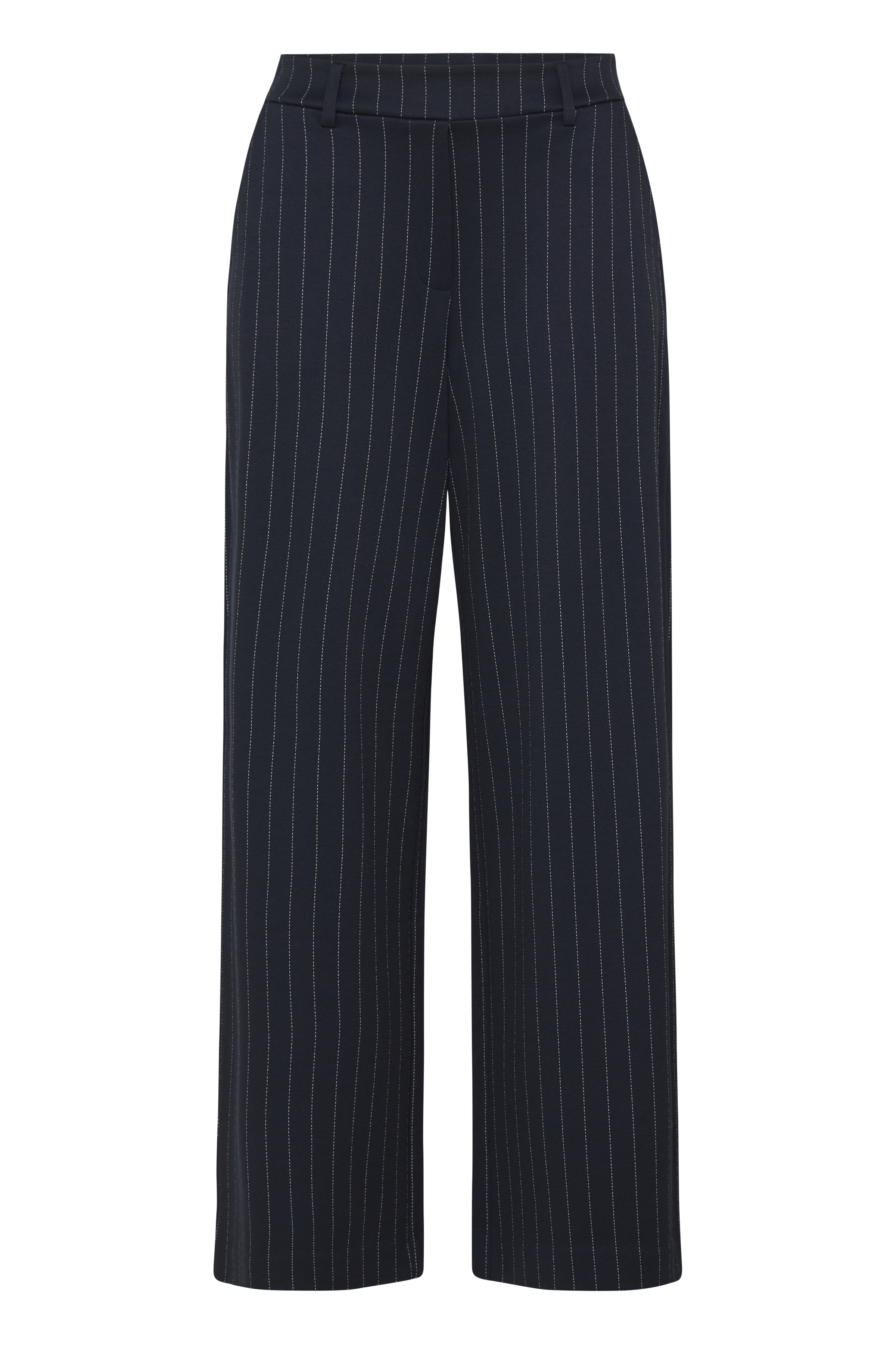BYROWAN WIDE PANTS STRIPE DARK SAPPHIRE PINSTRIPE