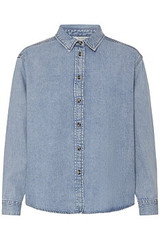BYLEVENA SHIRT Ligth Blue Denim