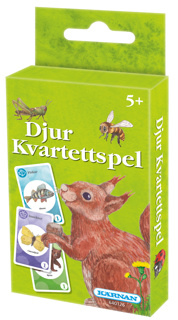 Kvartettspel Djur