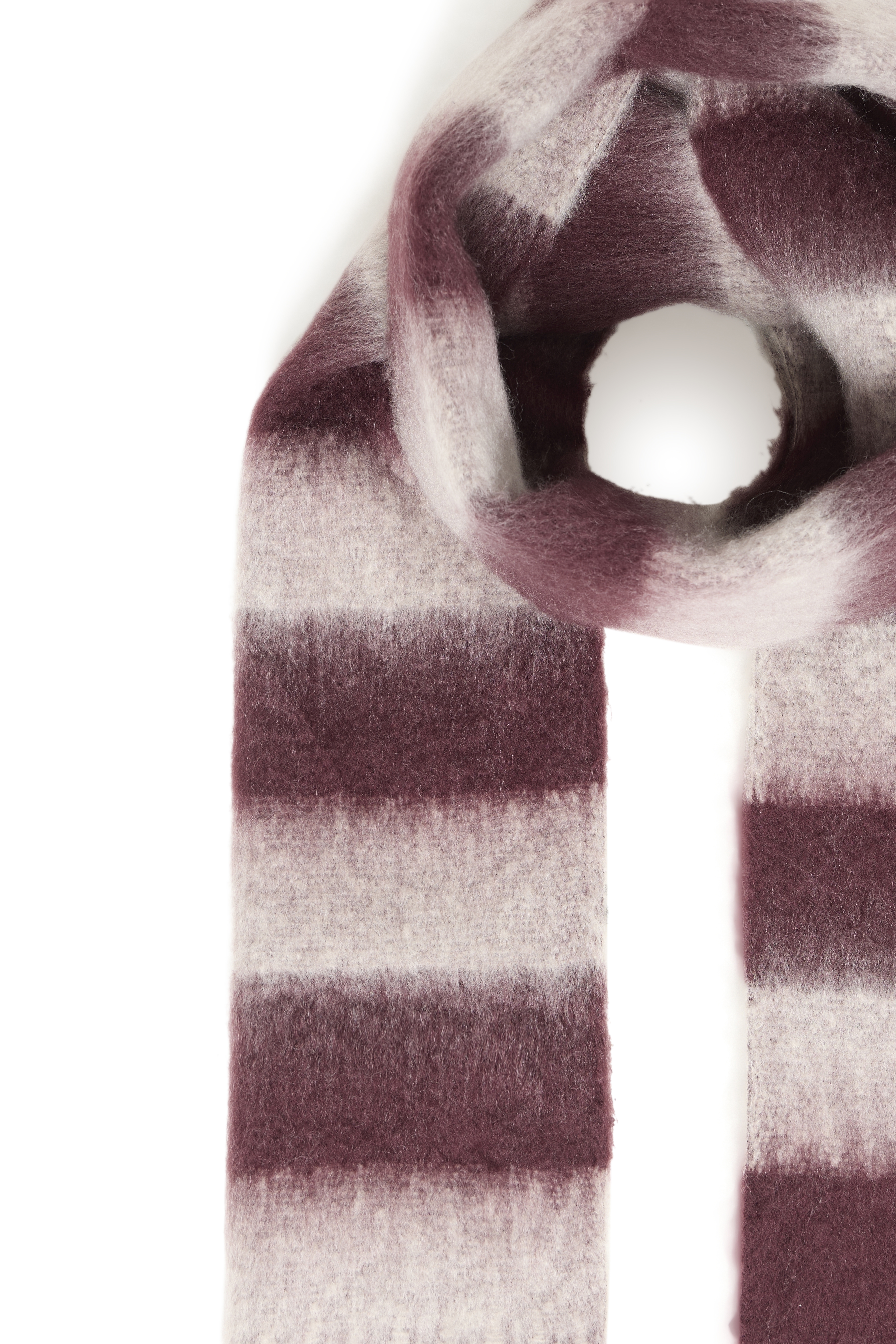 BYVEROCHKA SCARF FIG/BIRCH STRIPE - 2