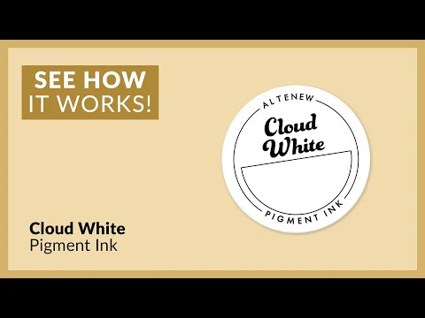 ALTENEW-Cloud White Pigment Ink  - 3