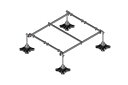 Big Foot multi frame XL - 1500x1200mm - 4x330mm fötter (BN9731)