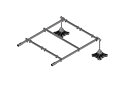 Big foot Multiframe XL förlängningsenhet 1500 x 1200 - 2x330mm fødder (BN9732)