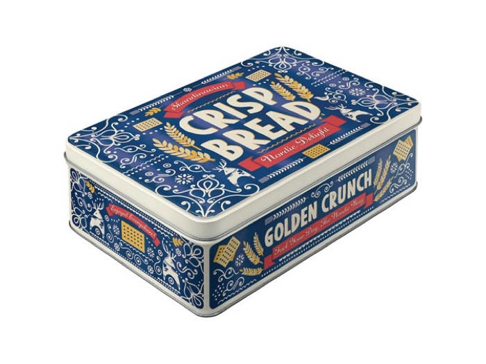 Plåtburk Crips Bread