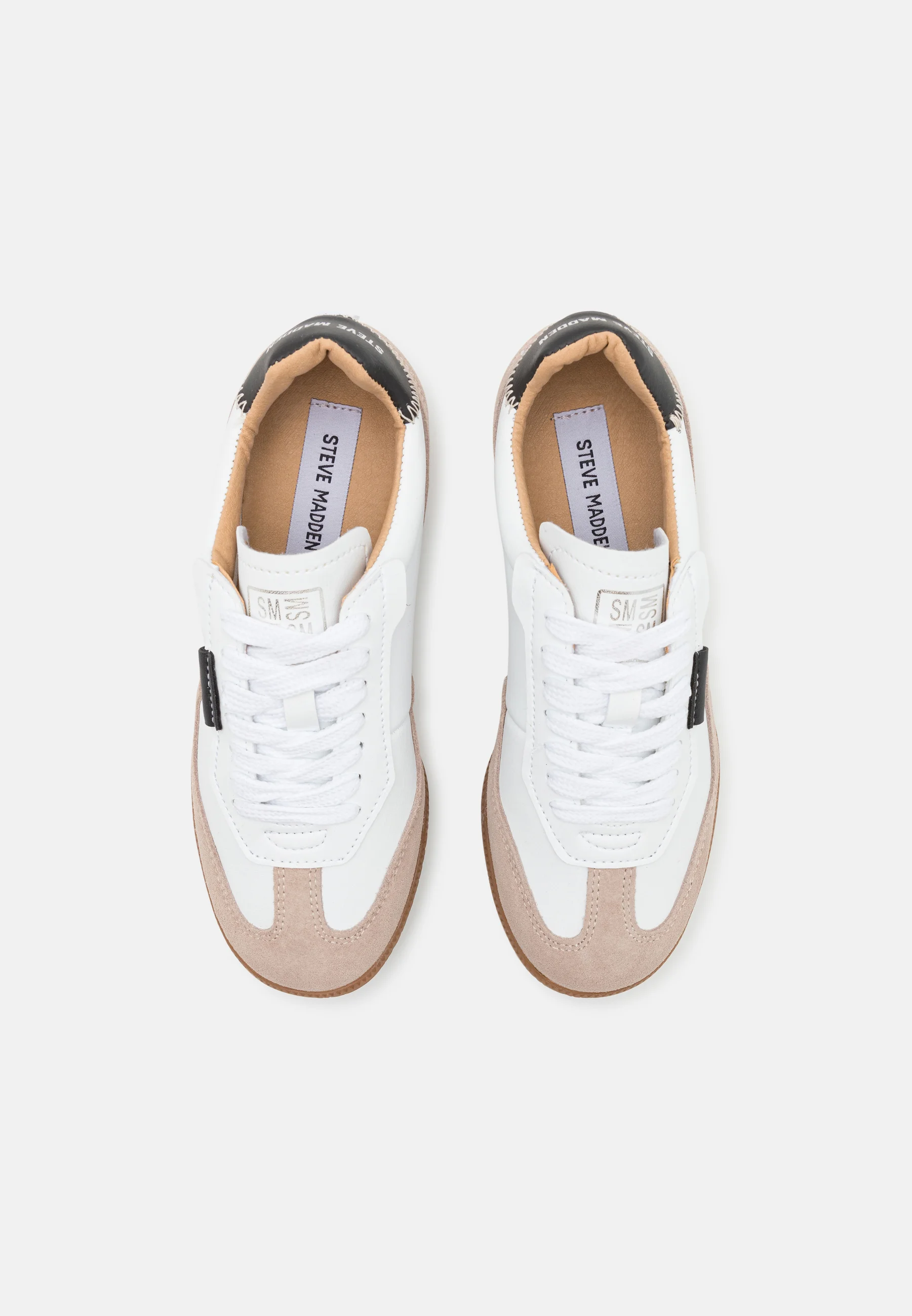 Steve Madden  - Emporia Sneakers White/Black - 4