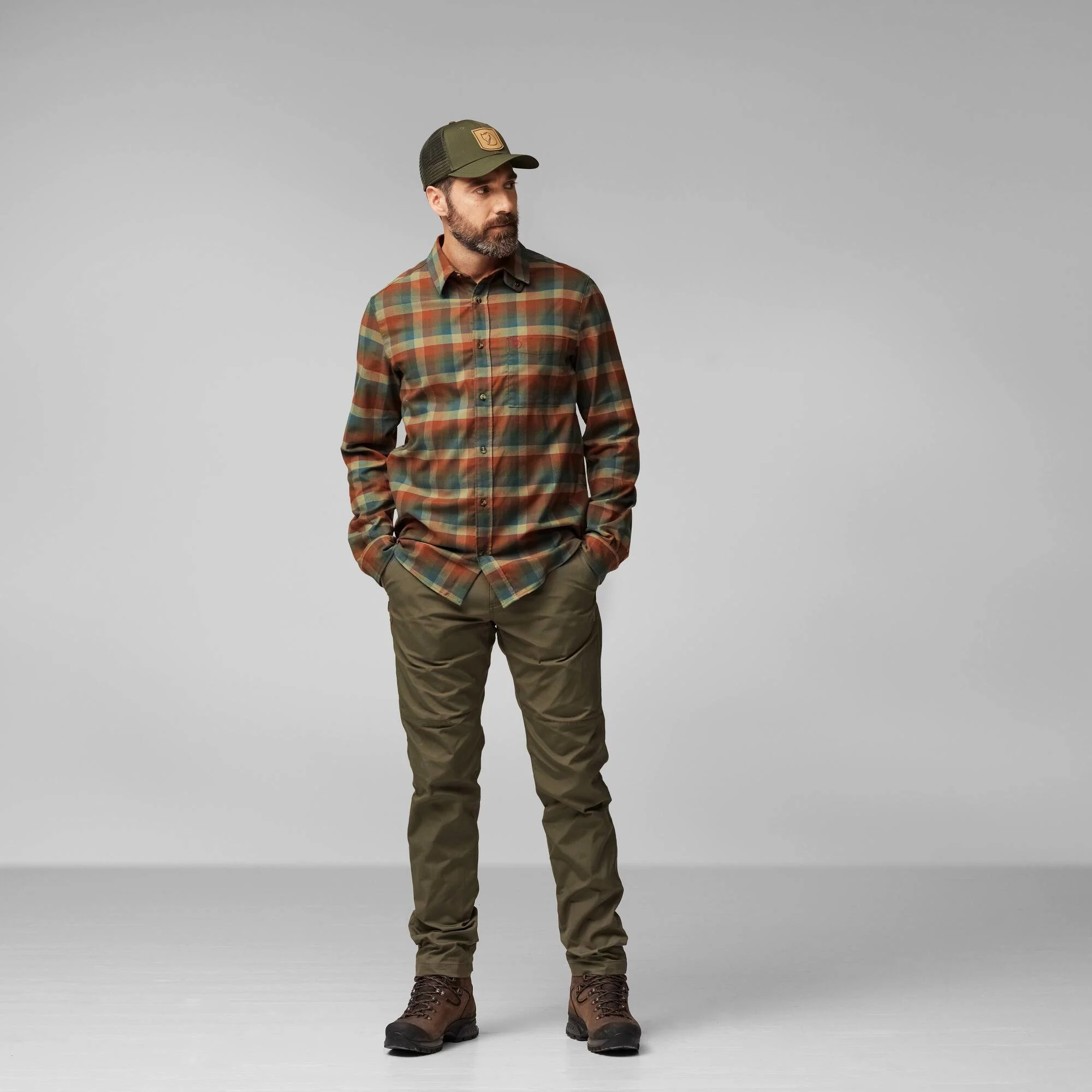 Lappland Stretch Flannel Shirt M - 6