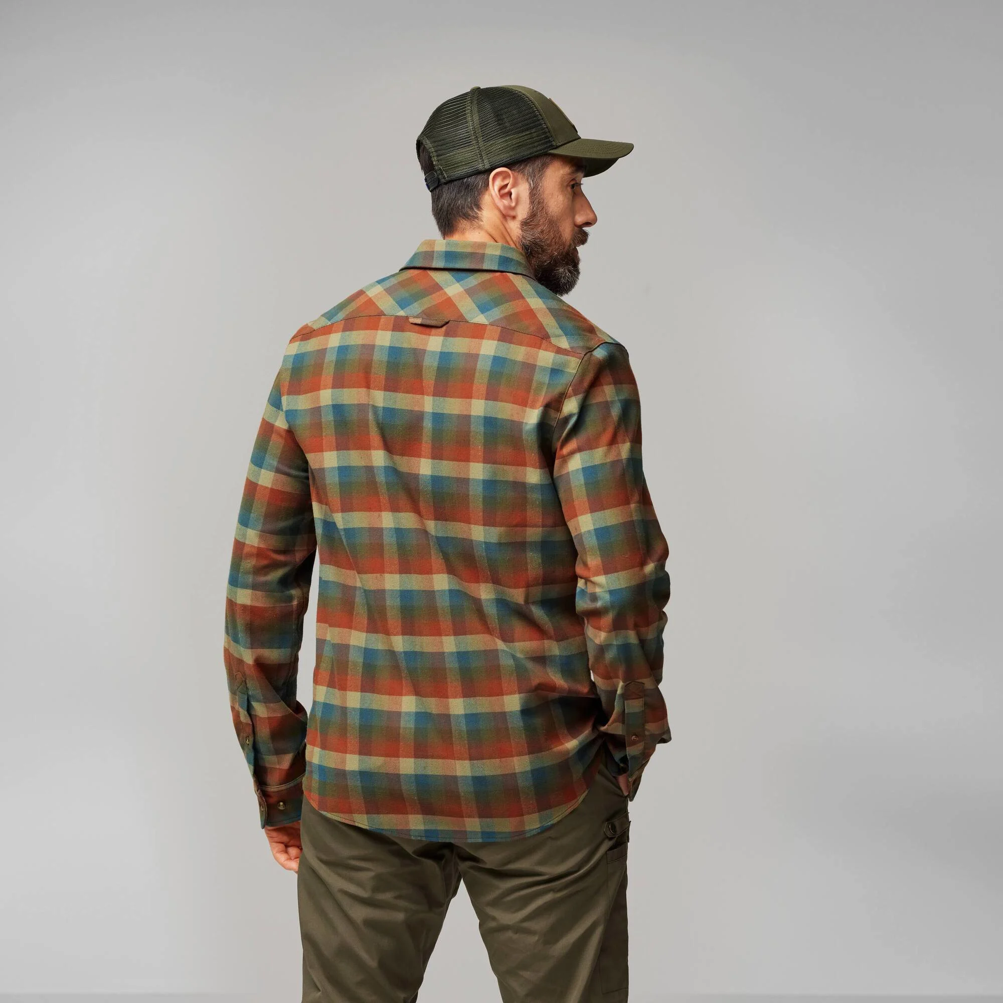 Lappland Stretch Flannel Shirt M - 5