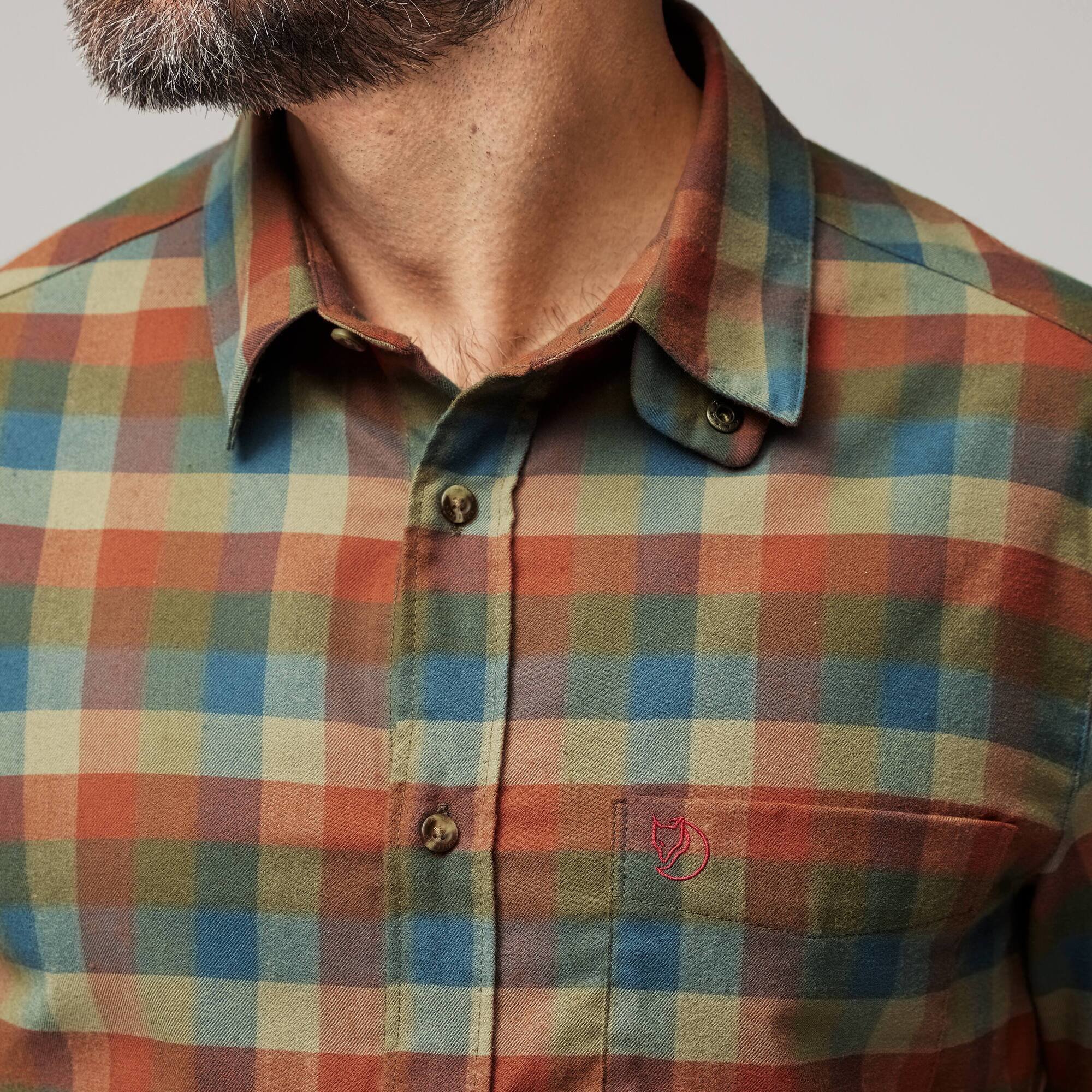 Lappland Stretch Flannel Shirt M - 3