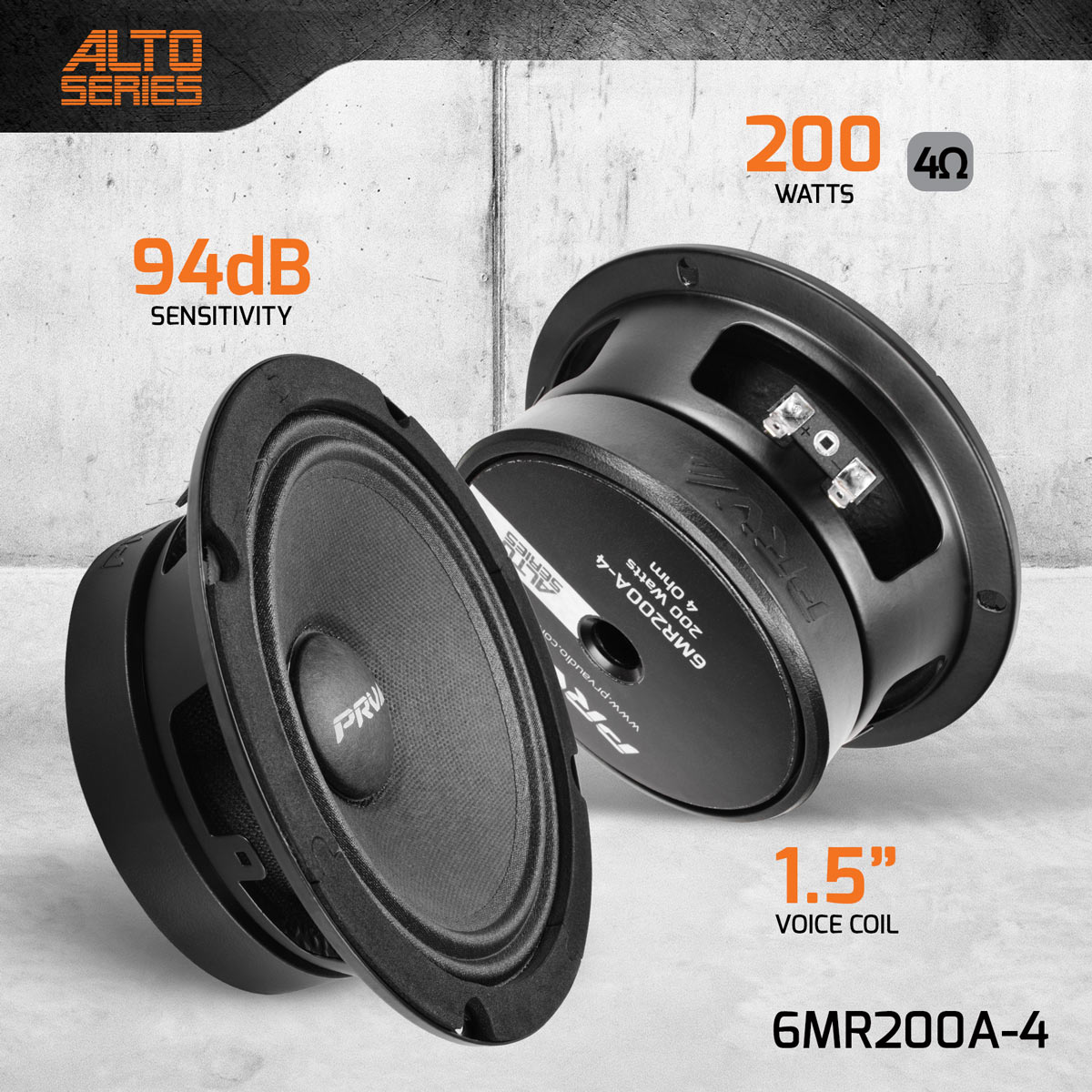 PRV Audio 6MR200A-4 - 6