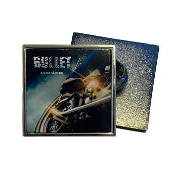 BULLET - METAL PIN, KICKSTARTER ALBUM