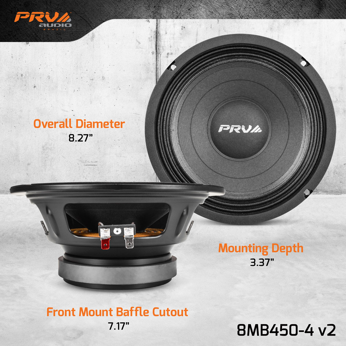 PRV Audio 8MB450-4 v2 - 4