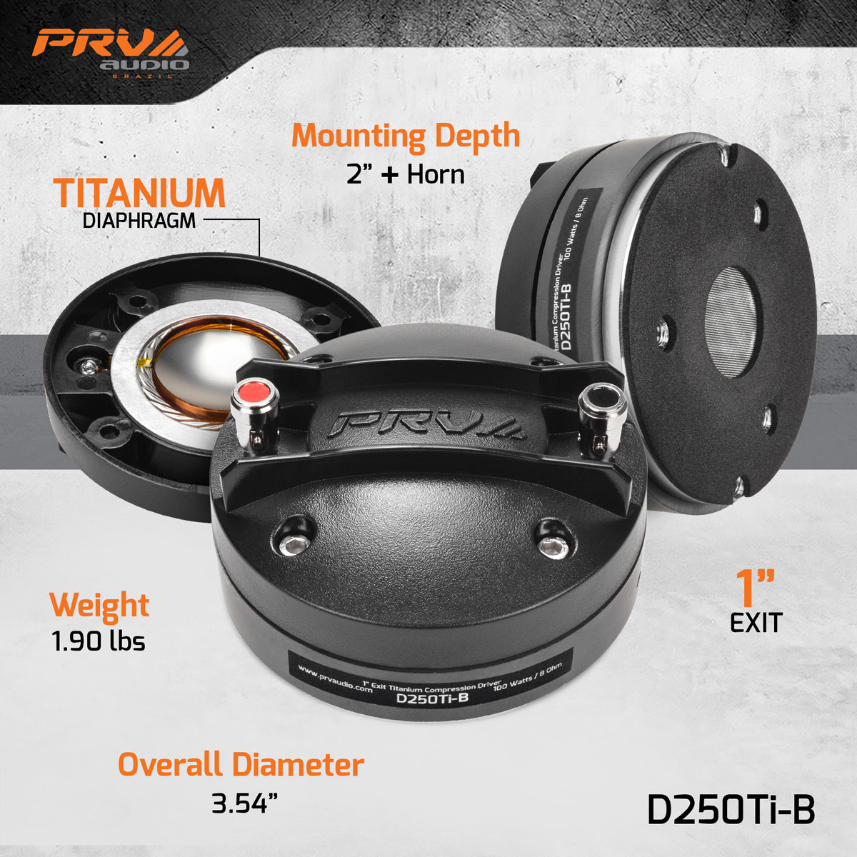PRV Audio D250Ti-B - 4