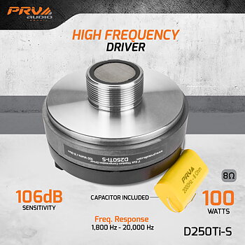 PRV Audio D250Ti-S