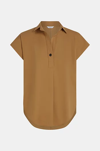 Penn & Ink NY - Lynn Blouse Tanine