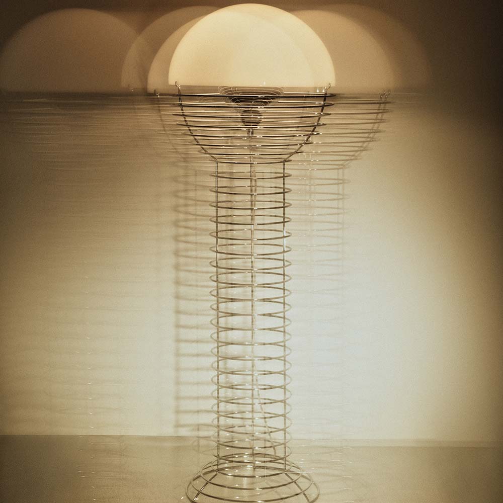 Wire Bordslampa Golvlampa (flera färger) - Verpan - 4