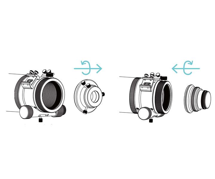 ASKAR 0,8X REDUCER/CORRECTOR FÖR 103 f/6,8 TRIPLET APO - 2