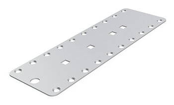 Fästplatta Slät