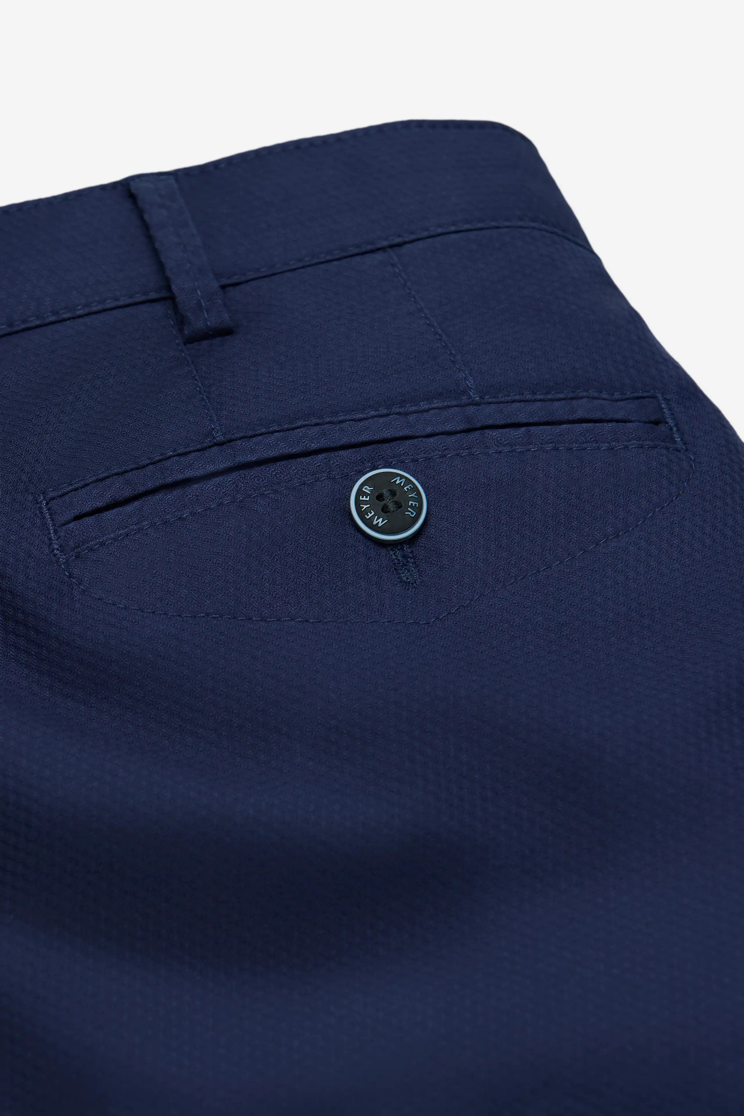 Marinblå (navy) shorts i casualmodell (Cargo) och Super-Stretch (Meyer / B-Orlando) (finns i strl 60) - 6