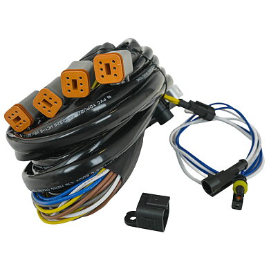 Relækabelsæt med 4 x 6-Pin DT-kontakt 80A (XBB-kompatibel)