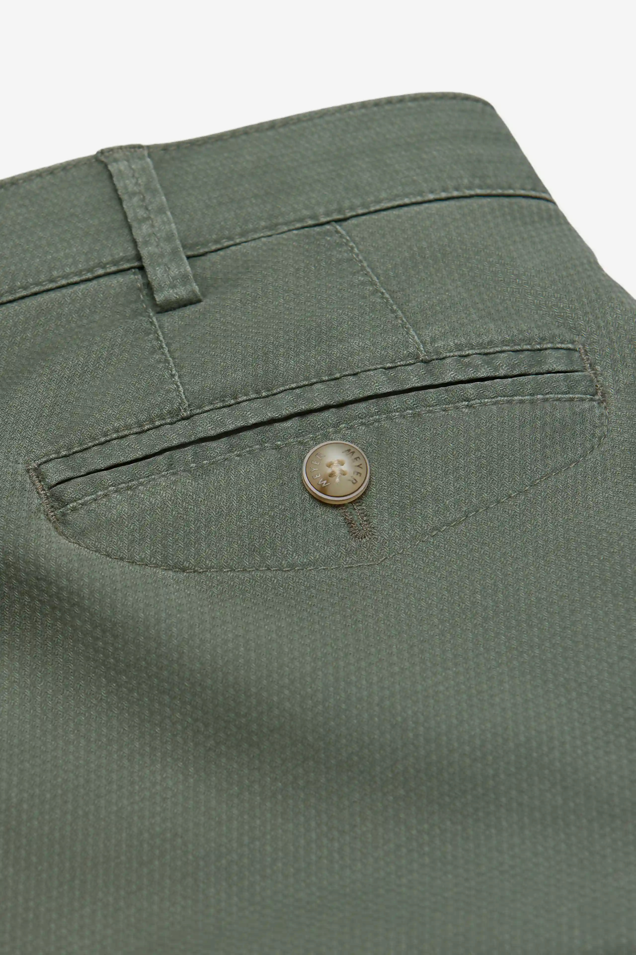 Gröna (olive) shorts i casualmodell (Cargo) och Super-Stretch (Meyer / B-Orlando) (finns i strl 60) - 6