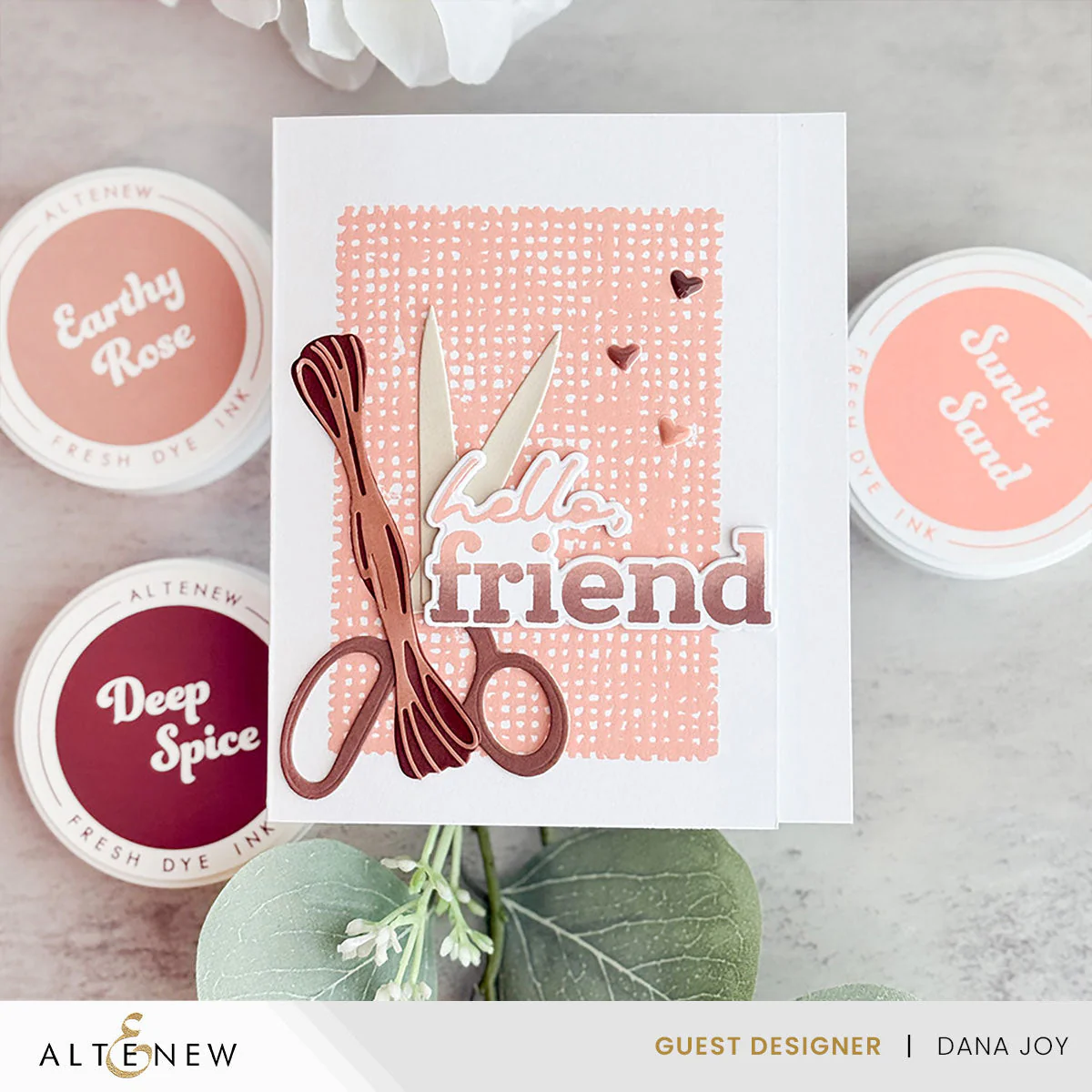 ALTENEW-Earthy Embrace Fresh Dye Ink Mini Cube Set - 2
