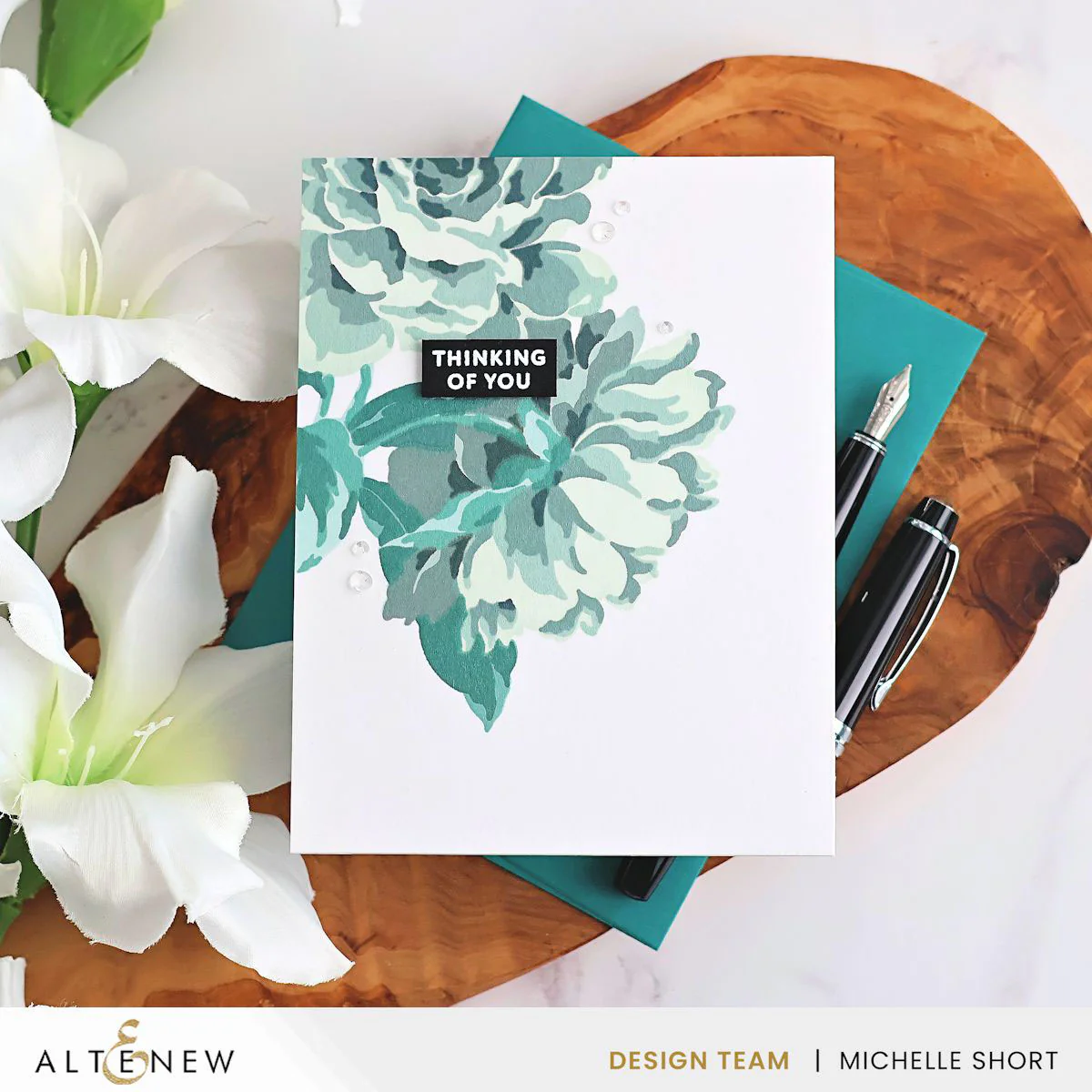 ALTENEW-Coastal Mist Fresh Dye Ink Mini Cube Set - 8