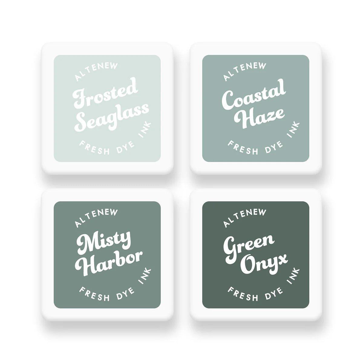 ALTENEW-Coastal Mist Fresh Dye Ink Mini Cube Set