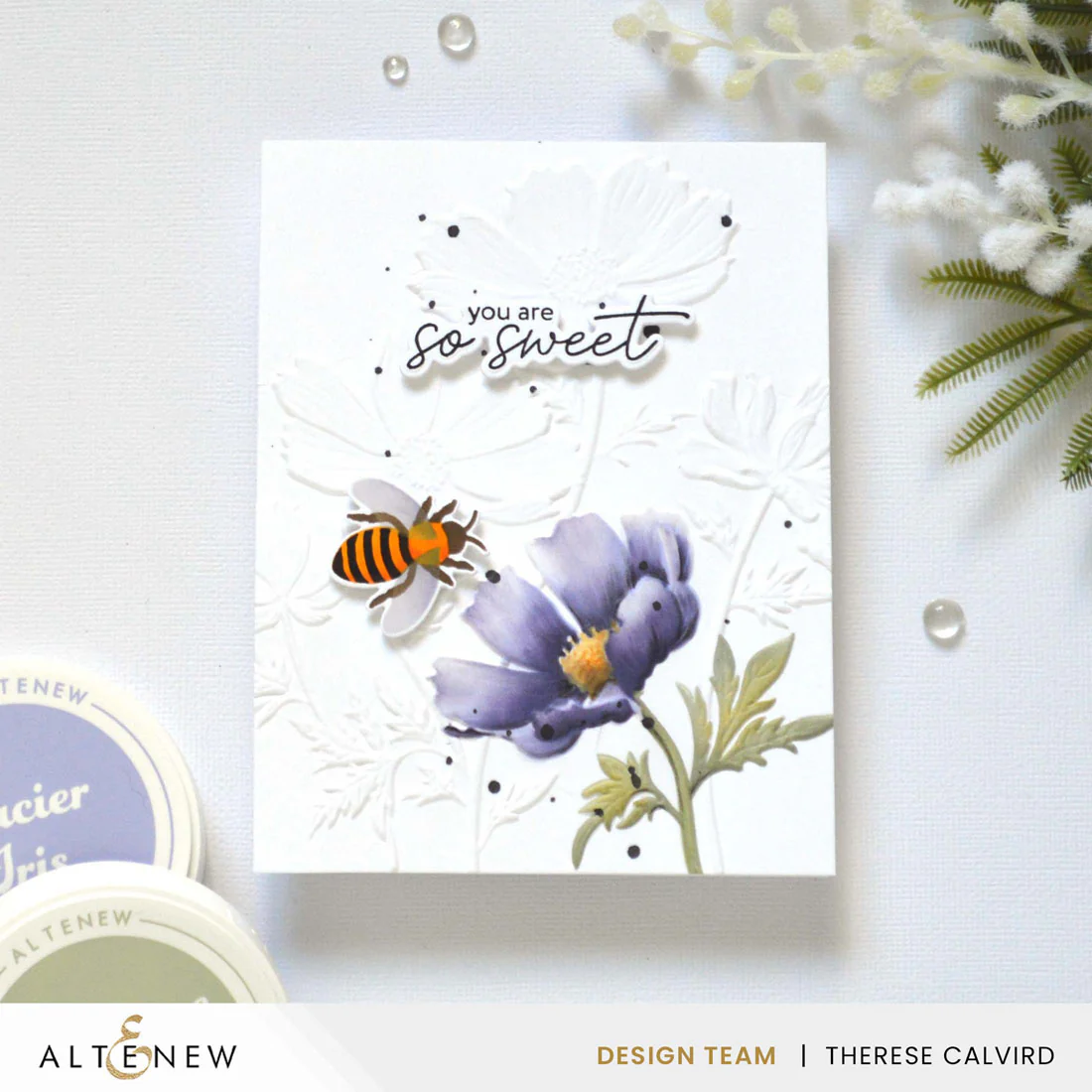 ALTENEW-Sage Garden Fresh Dye Ink Mini Cube Set - 4